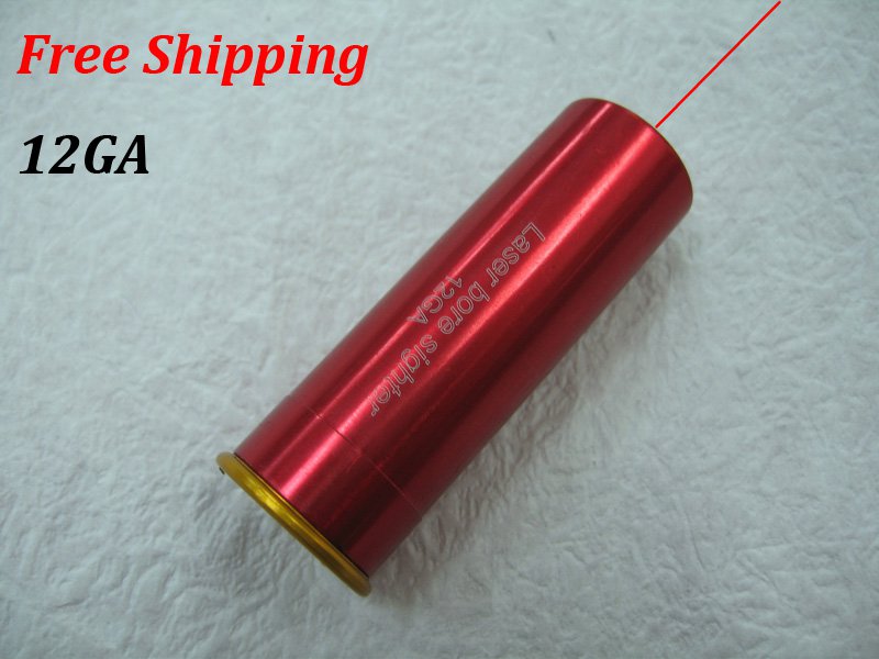 12GA New CAL:12.GAUGE Cartridge Bore Sighter Red Dot Laser Boresighter Sight Hunting #15