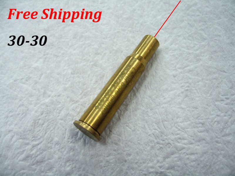 .30-30/.25-06/.270 CAL:30 30WIN Cartridge Bore Sighter Red Dot Laser Boresighter Sight Copper #18