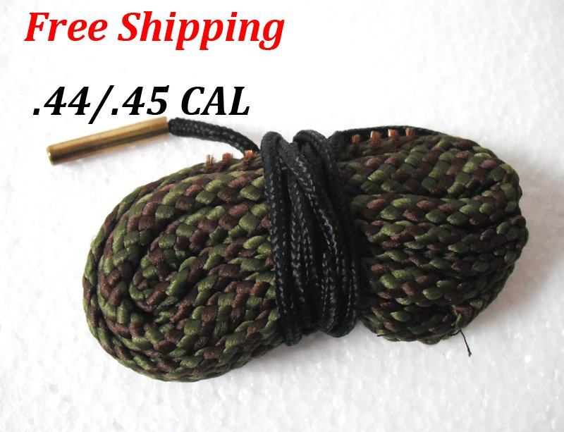 .44 / .45 CAL Bore Snake Gun Cleaning Brass Caliber Cleaner Hunting Rifle/Pistol #04