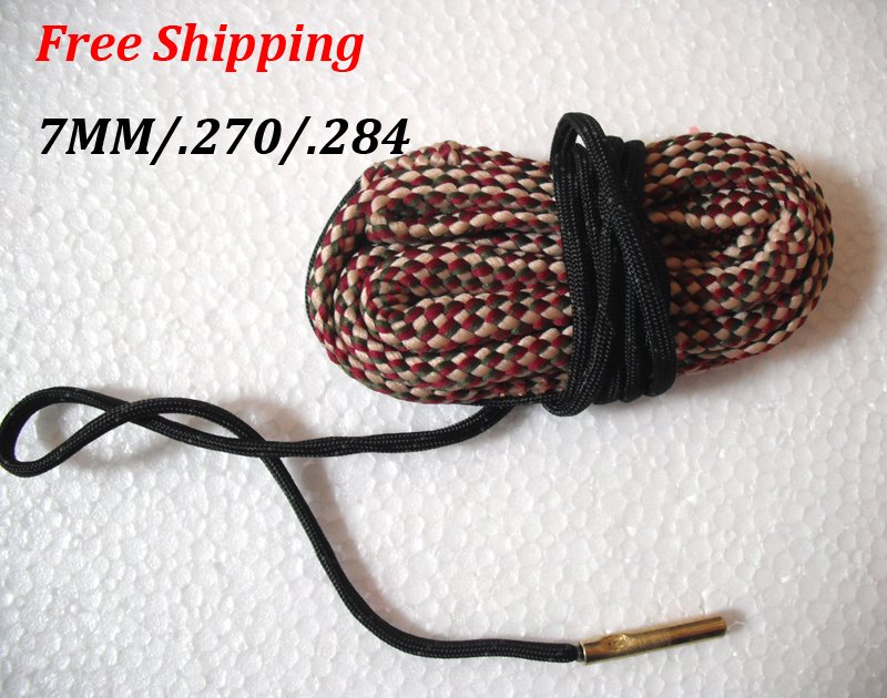 7MM / .270 / .284 Caliber Bore Gun Cleaning Pistol Shotgun Cleaner Hunting Rifle #13