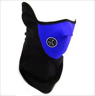 Neoprene Blue Soft Neoprene Neck Warm Face Mask Veil Sport Moto Warmer Bike Cap Hats