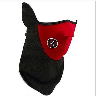 Ski Snowboard Bike Motorcycle face mask helmet Neck Warm Red Colour New
