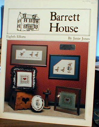Barrett House Eighth Efforts - Cross Stitch