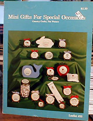 Mini Gifts for Special Occasions - Cross Stitch