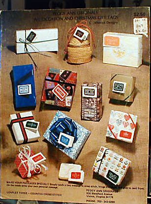 All Occasion and Christmas Gift Tags - Cross Stitch
