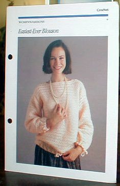 Easiest - Ever Blouson to Crochet - Beautiful!!