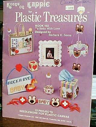 To Baby with Love - Plastic Canvas