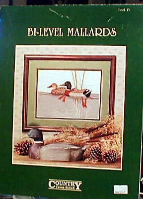 Bi-Level Mallards - Cross Stitch
