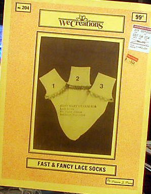 WeCreations - Fast & Fancy Lace Socks - EXCELLENT Crochet