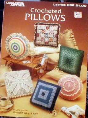 Crocheted Pillows - Patterns by Leisure Arts
