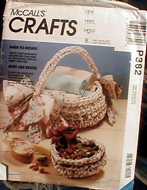 McCall's Crafts - Rags to Riches - Crochet Home Accents