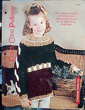 Candy Cane Pullover - EXCELLENT Knit Pattern