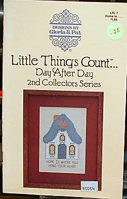 Little Things Count Day After Day 2nd Coll Series -NEW Cross-Stitch