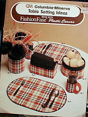 Table Setting Ideas - Plastic Canvas