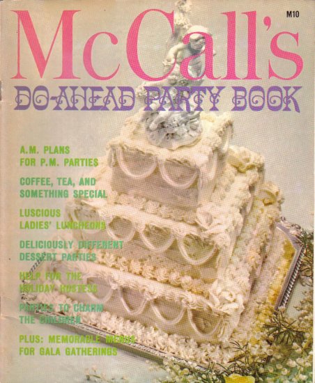 McCall's Do-Ahead Party Book