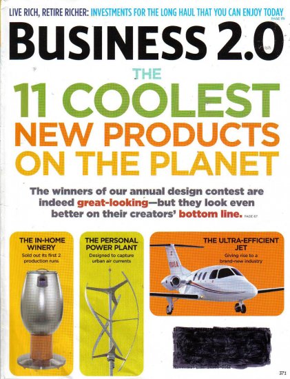 "Business 2.0" April, 2007