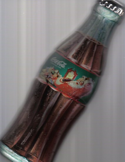 Coca Cola Hinged Bottle-Shaped Tin