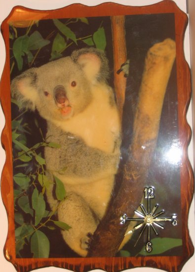 "Koala Bear" Picture Clock