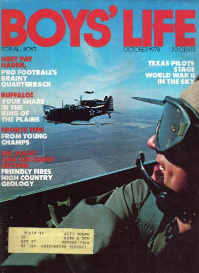 "Boys' Life" October,1978