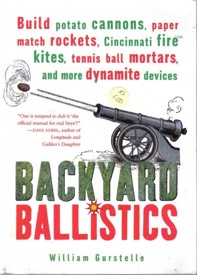 "Backyard Ballistics" Official Manual for Boys