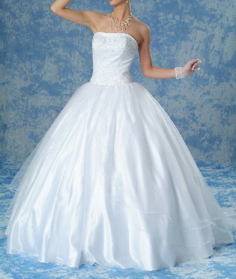 NEW DESIGNER'S WHITE WEDDING DRESS BRIDAL GOWN SIZE 14