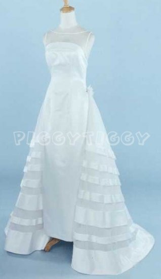 NEW BEAUTIFUL SHEATH WEDDING DRESS BRIDAL GOWN SIZE 10