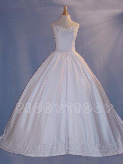 NEW EXTRAORDINARY Ivory Wedding Gown Bridal Dress SIZE 18