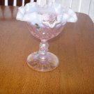 1990's Fenton Iridescent Comport