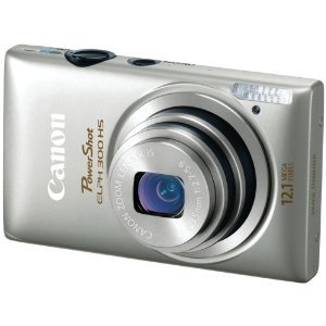 Canon PowerShot ELPH 300 HS 12.1 MP Digital Camera (Silver)
