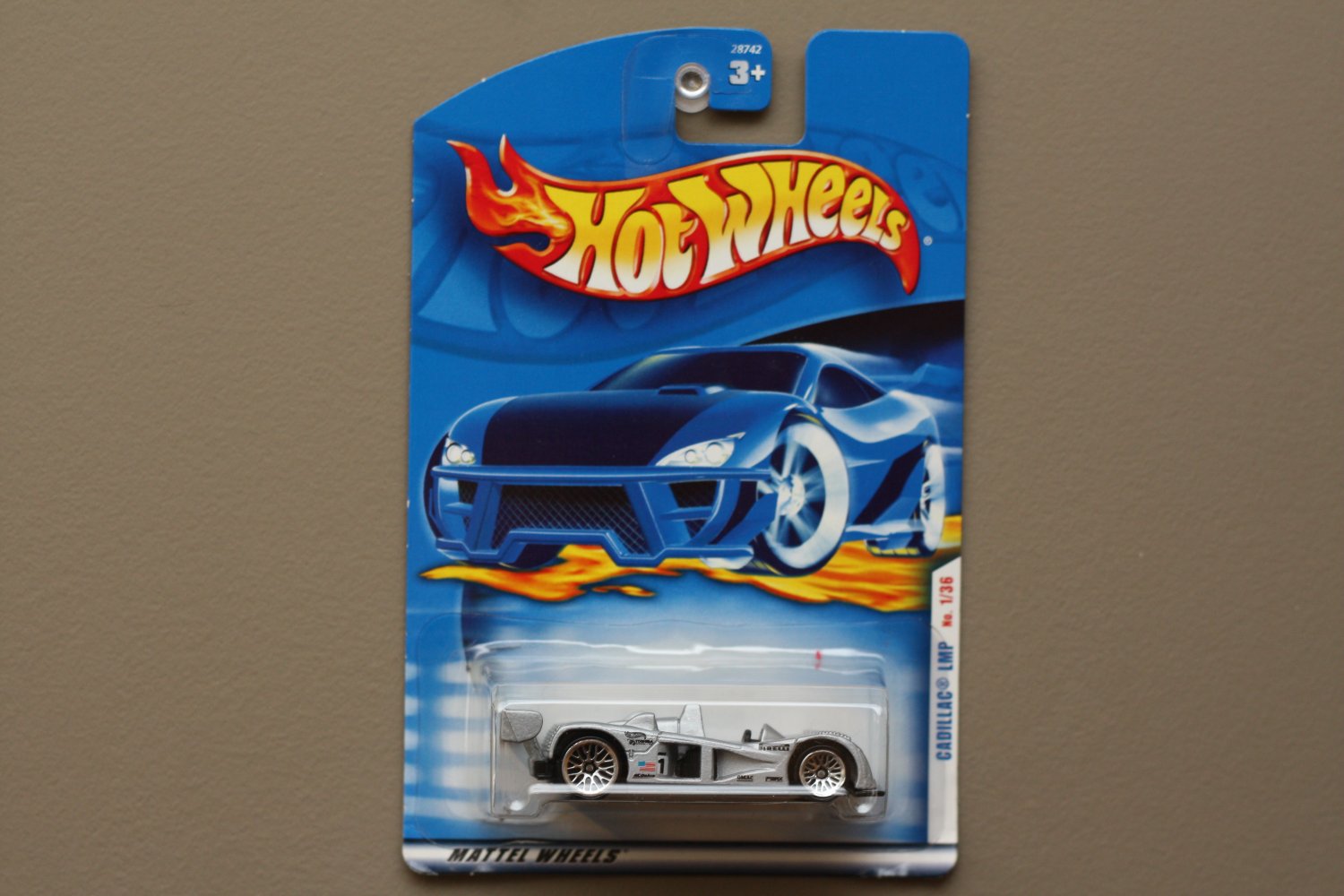 Hot Wheels 2001 First Editions Cadillac LMP Silver