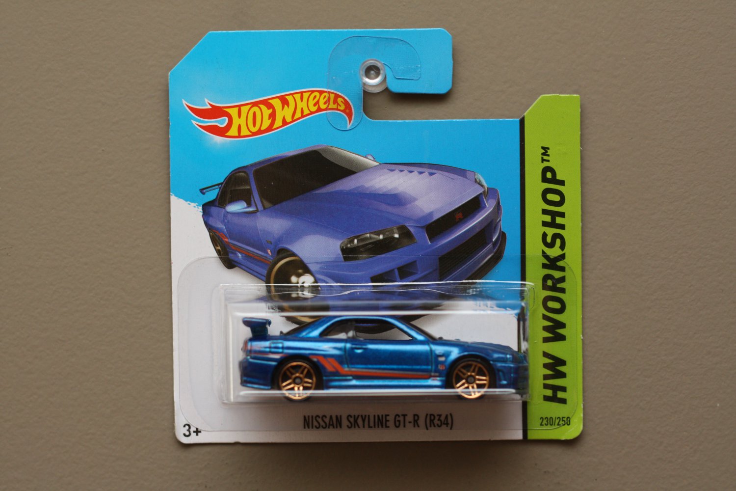 Hot Wheels Hw Workshop Nissan Skyline Gt R R Blue