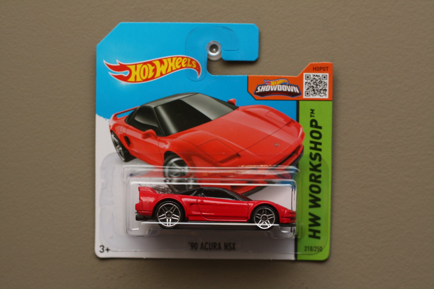 Hot Wheels 2015 HW Workshop 90 Acura NSX Red