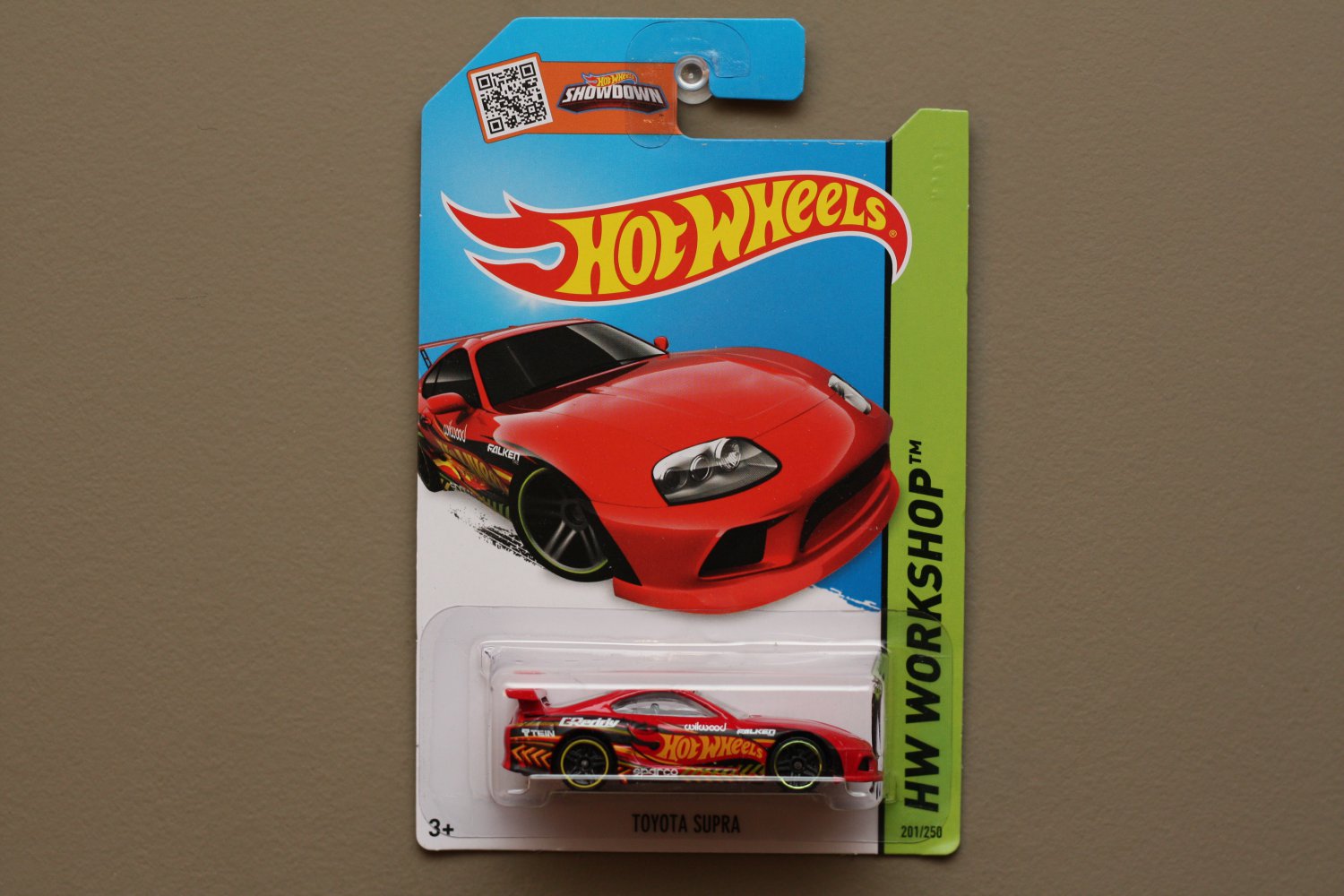 Hot Wheels 2015 HW Workshop Toyota Supra Red