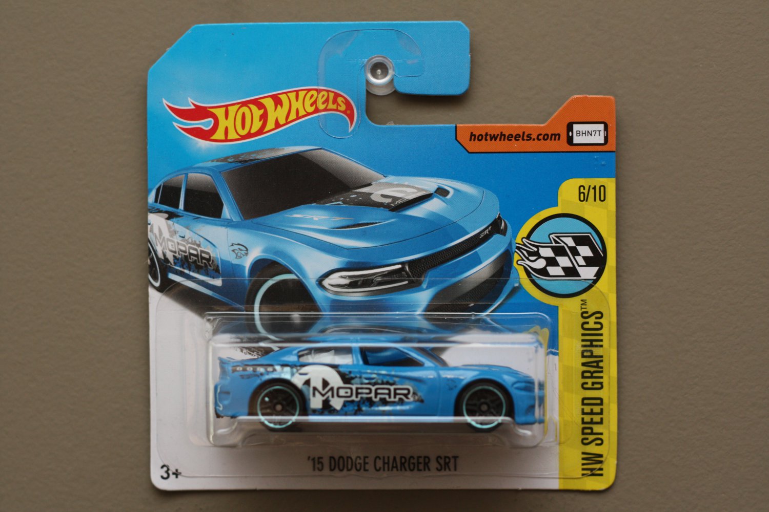 Hot Wheels Hw Speed Graphics Dodge Charger Srt Hellcat Blue