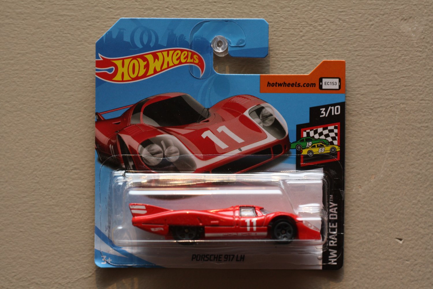 hot wheels porsche 917 lh red