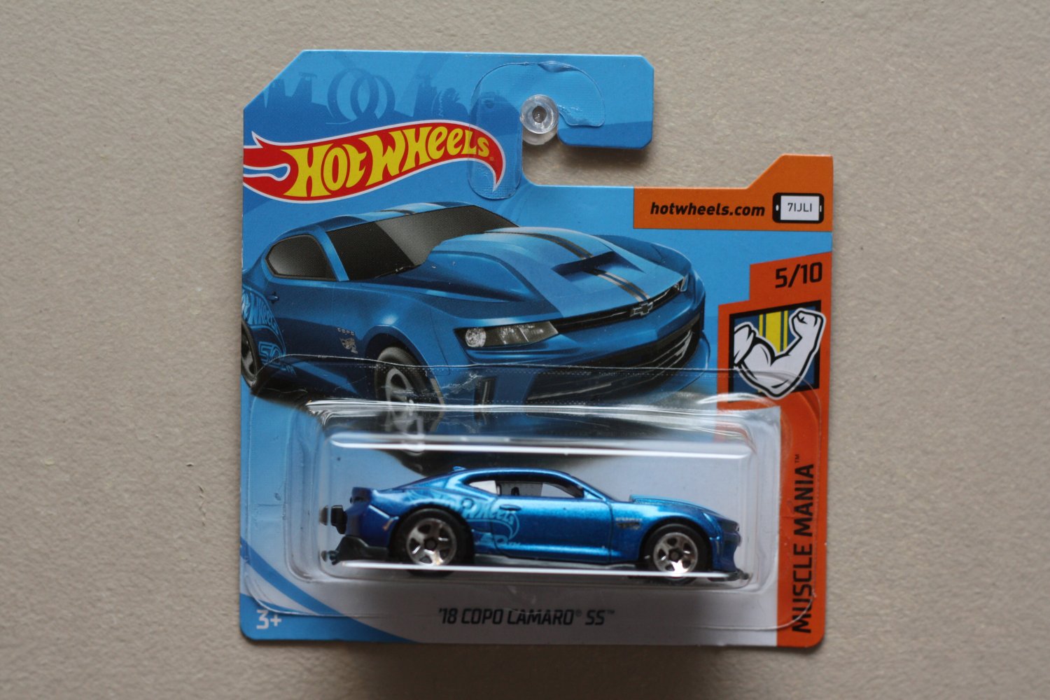 Hot Wheels Muscle Mania Copo Camaro Ss Blue