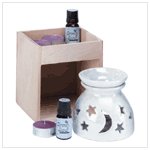 Moon And Star Oil Warmer Set (33055)