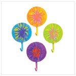 Abstract Flower Hooks (41214)