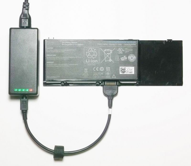 Generic External Laptop Battery Charger for Dell Inspiron 1000 1200 2200 Latitude 110L 312-0334