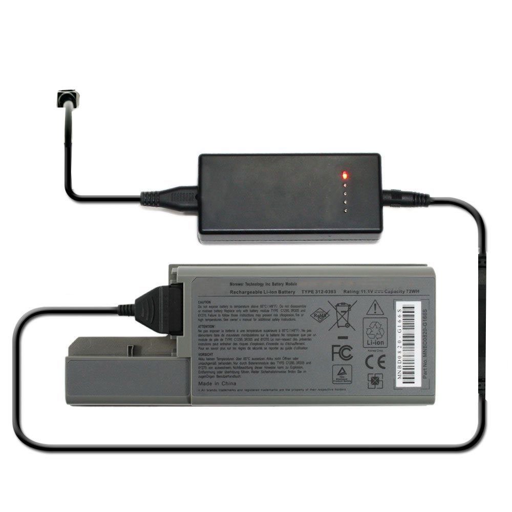 External Laptop Battery Charger for Dell Latitude D531 D531N D820 D830 Precision M4300
