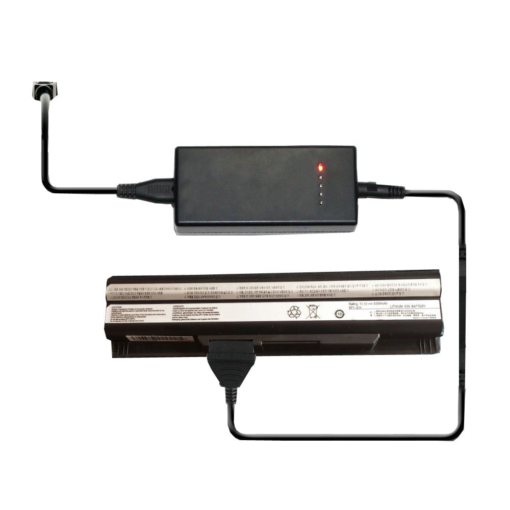 External Laptop Battery Charger for MSI CR650 CX650 FR400 FR600 FR610 ...