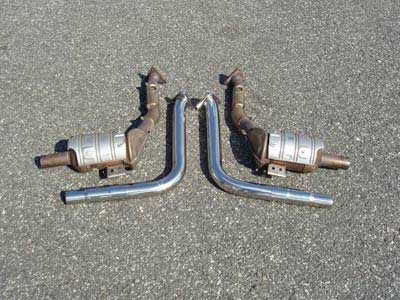 986 Boxster MAXFLO 2ndary Catbypass Pipes