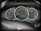 Boxster Aluminum Gauge Bezel Trim 97>