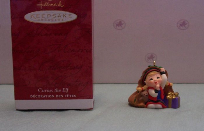Hallmark KOCC 2001 Curius the Elf