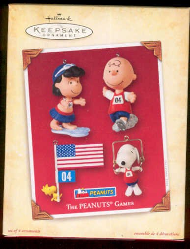 Hallmark 2004 Peanuts Games (set of 4)