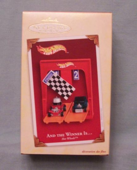 Hallmark 2005 Hot Wheels - And the Winner Is