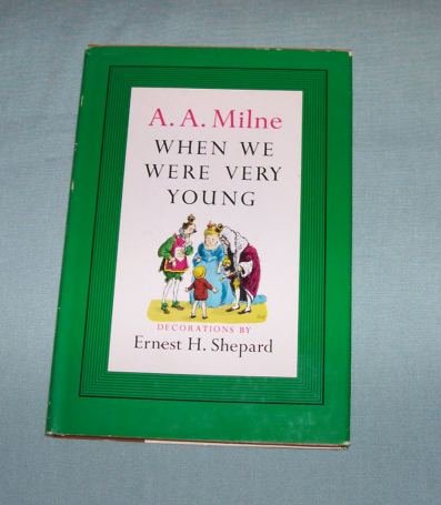 BOOK HC/DJ A.A. Milne - When We Were Very Young