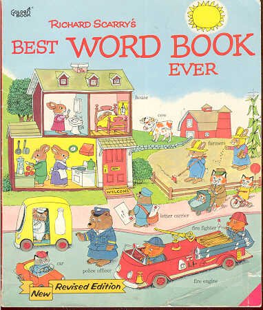 BOOK Richard Scarry - Best Word Book Ever (softcover)