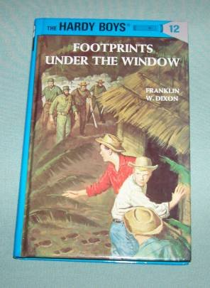 BOOK HC Hardy Boys #12 Footprints Under the Window