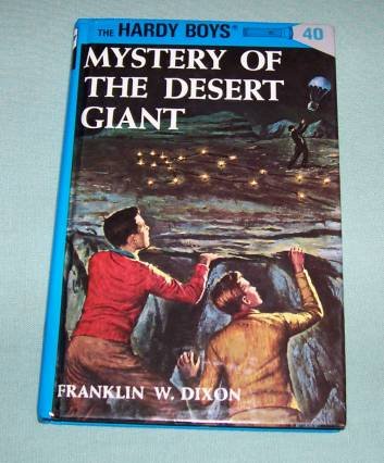 BOOK HC Hardy Boys #40 Desert Giant